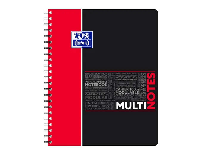 Image de  Cahier Multinote A4+ 160 pages 5x5 