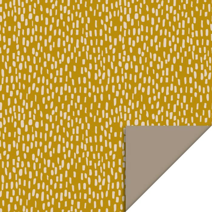 Image de  Rouleau papier KDO Sparkles 0,50 x 100m jaune taupe 