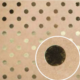 Image de  Papier 30x30 kraft dore dots 