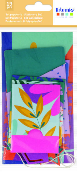 Image de  Set papeterie Color Block 19pcs 
