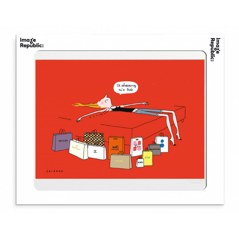 Image de  Affiche 30x40 cm soledad dead 