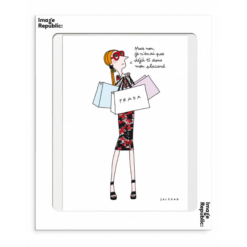 Image de  Affiche 30x40 cm soledad placard 