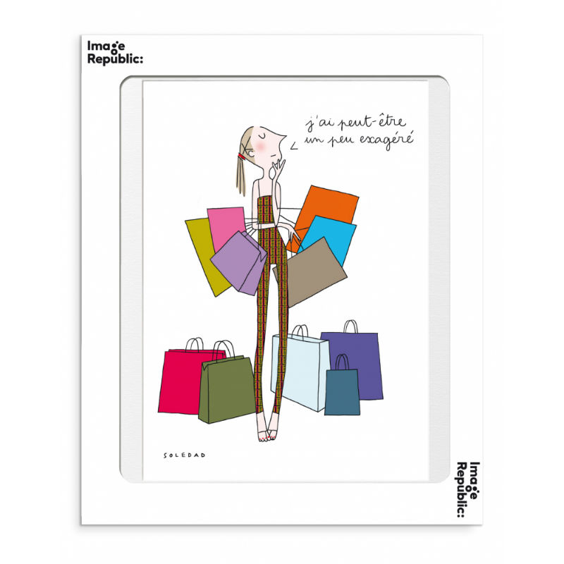 Image de  Affiche 30x40 cm soledad shopping 