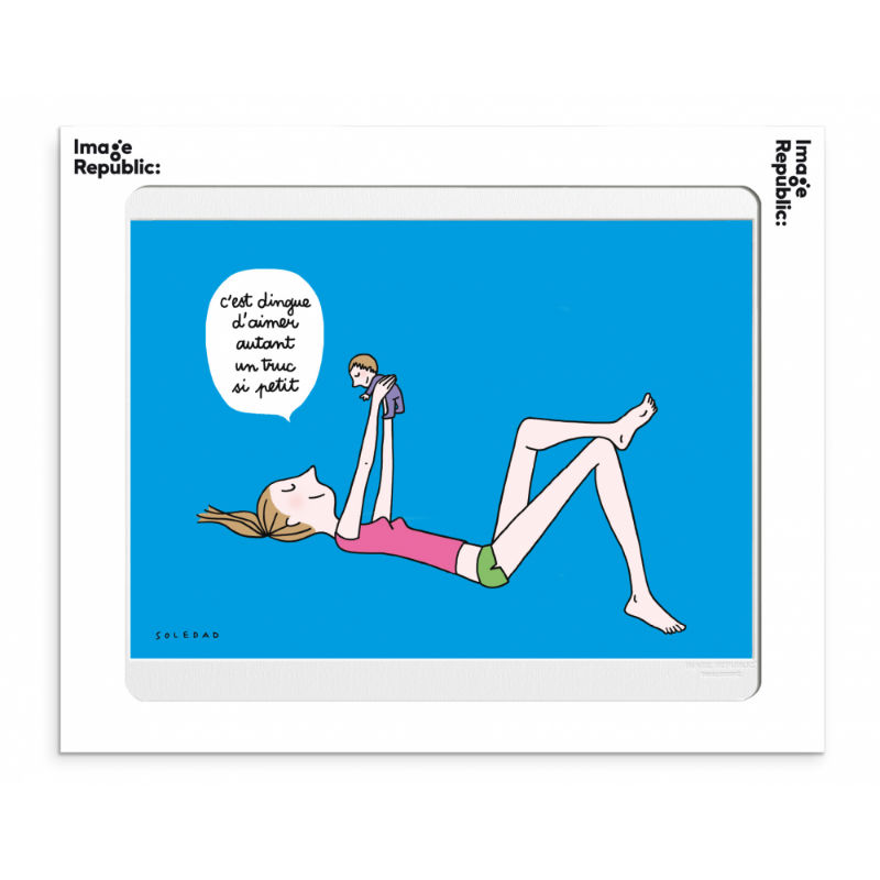 Image de  Affiche 30x40 cm soledad truc petit 