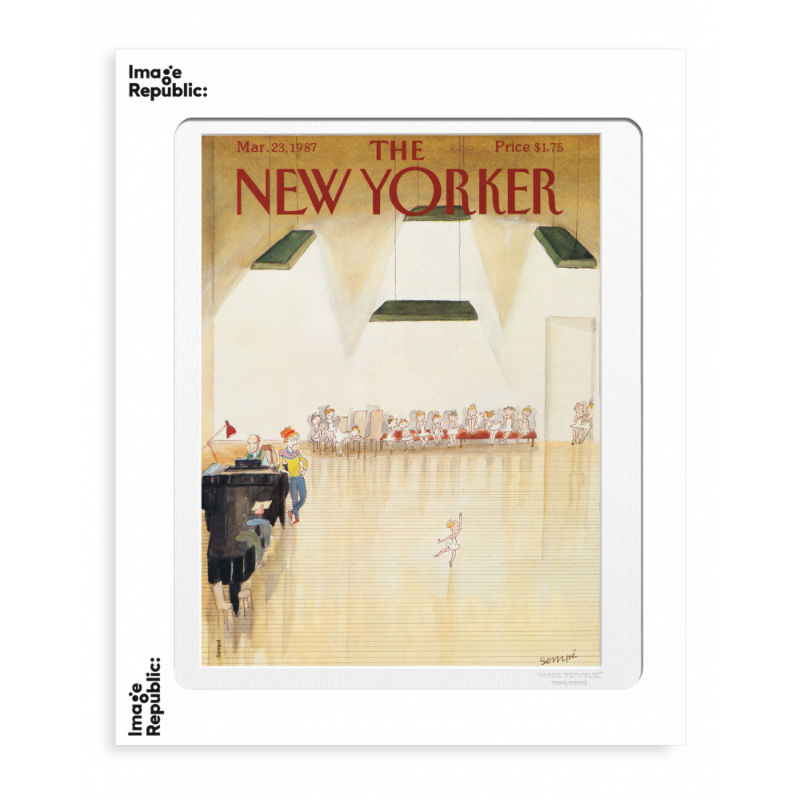 Image de  Affiche 30x40 cm sempe the new yorker audition 