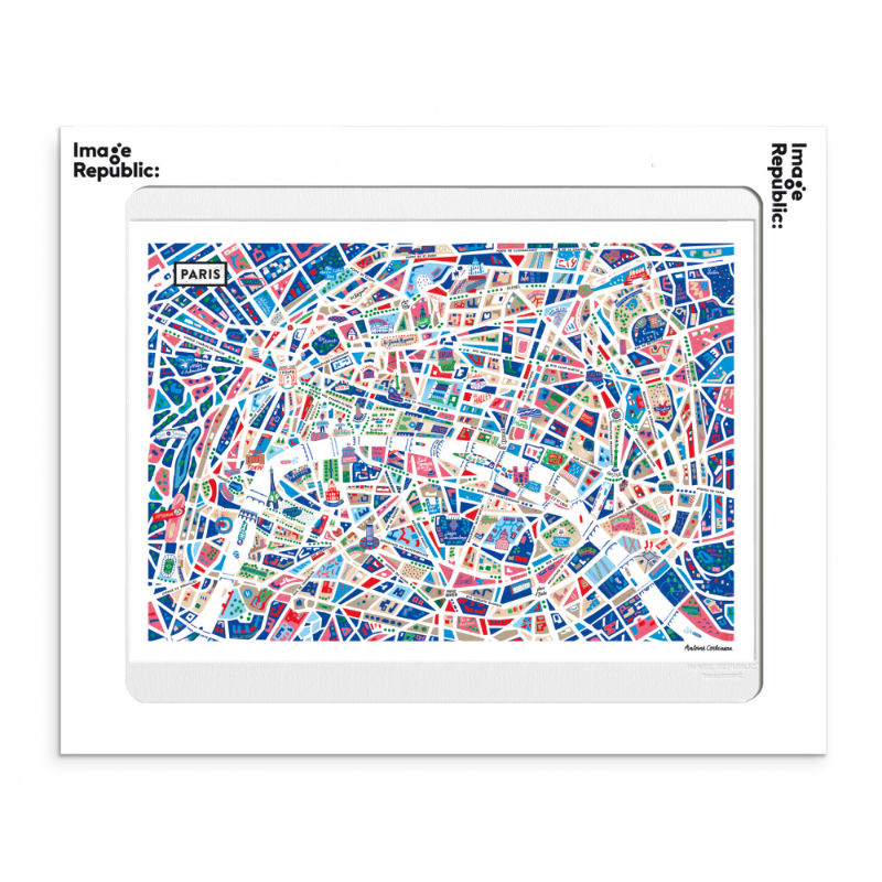 Image de  Affiche 56x76 cm antoine corbineau paris 