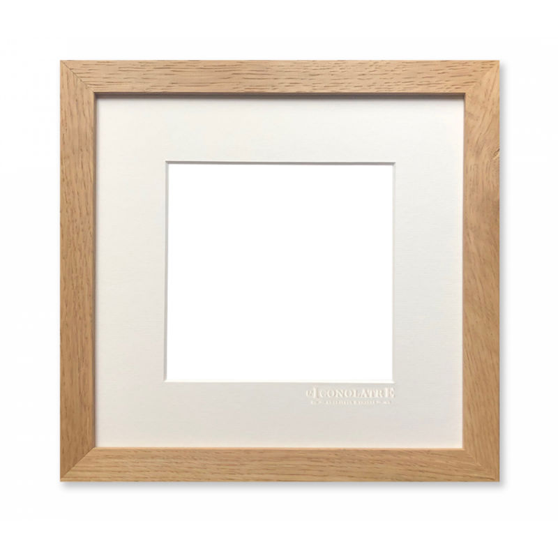 Image de  Cadre 22x22 cm chene brut 