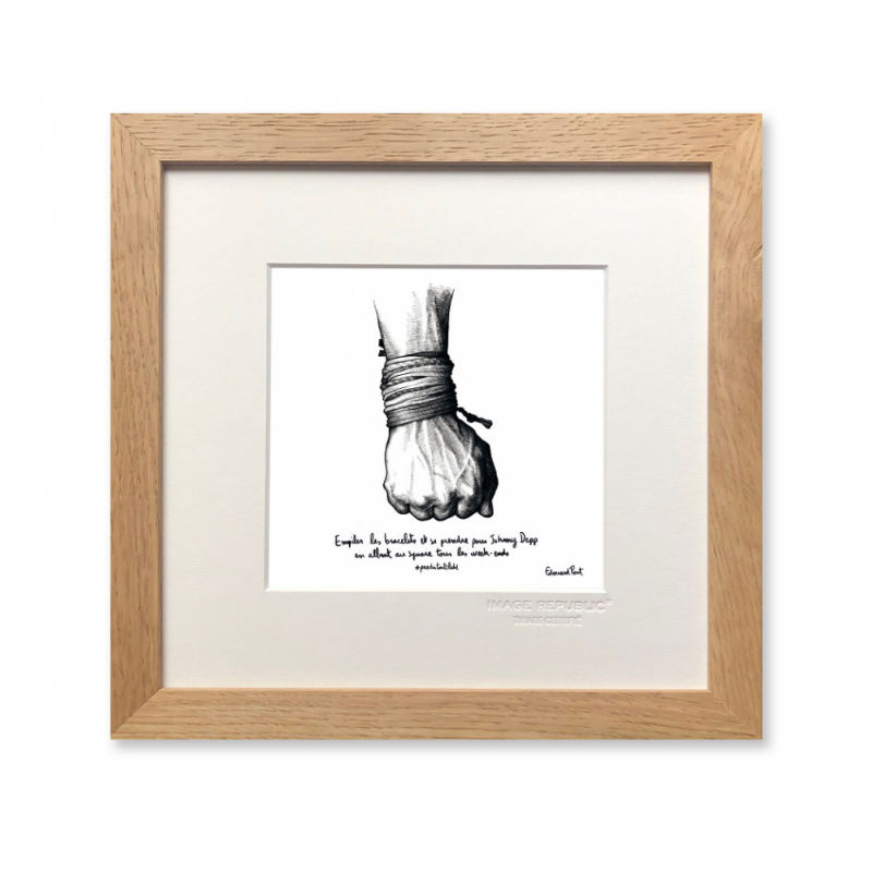 Image de  Affiche 22x22 cm edouard pont bracelets 