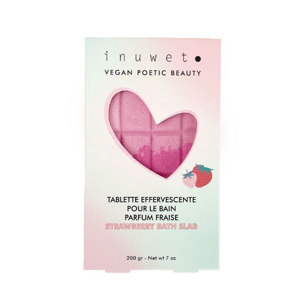 Image de  Tablette de bain effervescente fraise 