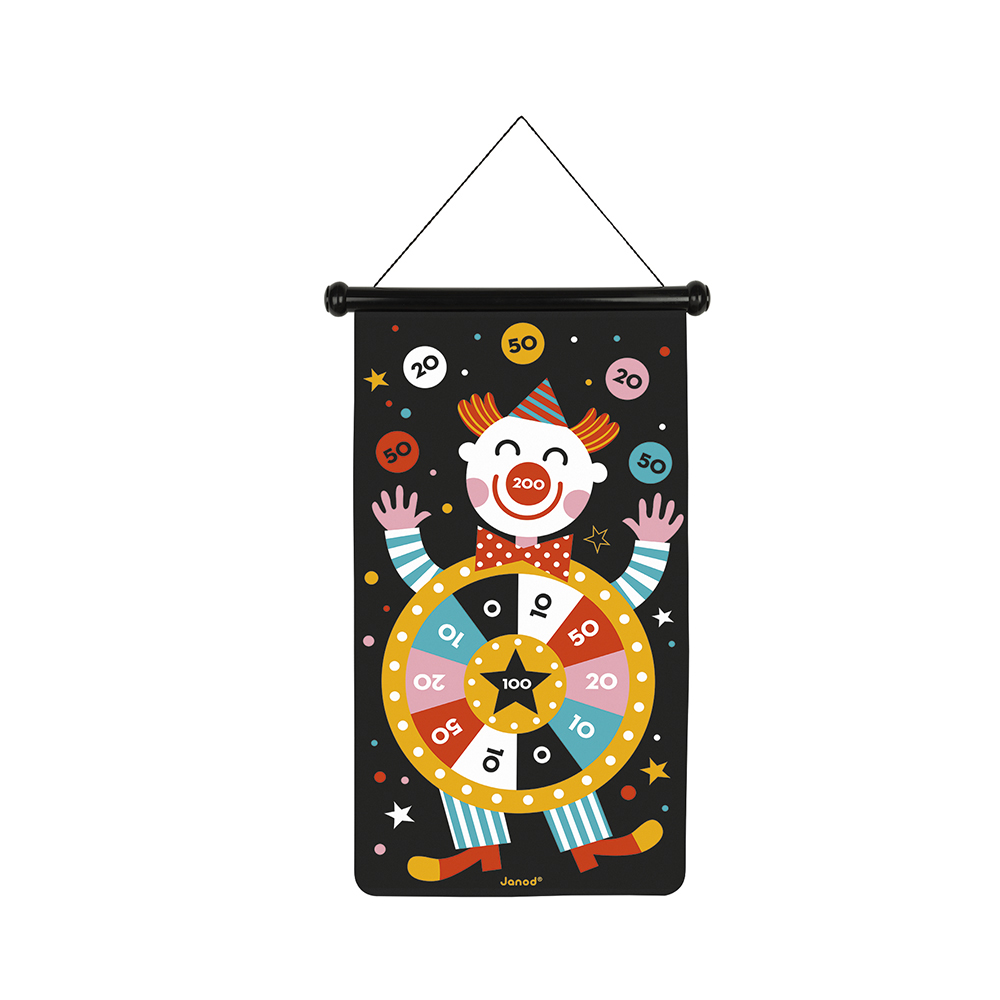 Image de  Jeu de fléchettes magnétiques cirque 