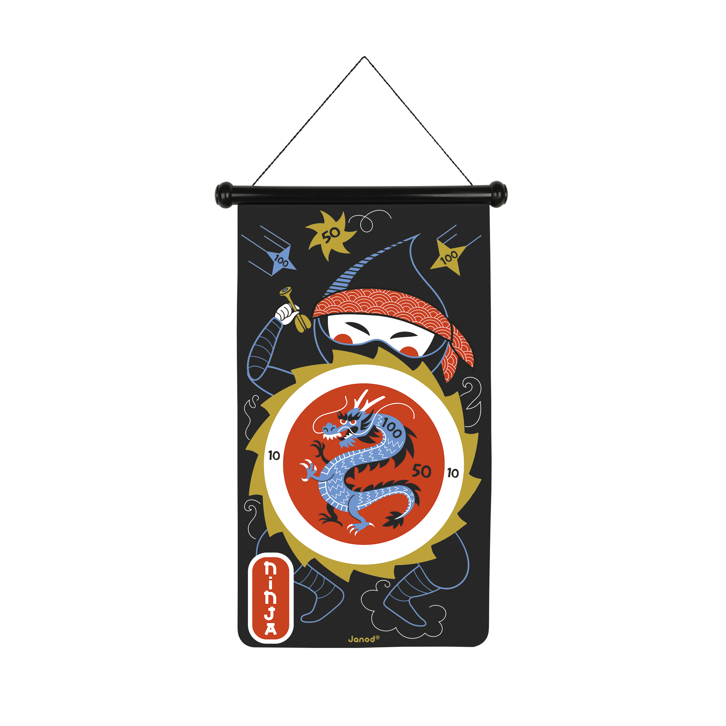 Image de  Jeu de fléchettes magnétiques ninja 