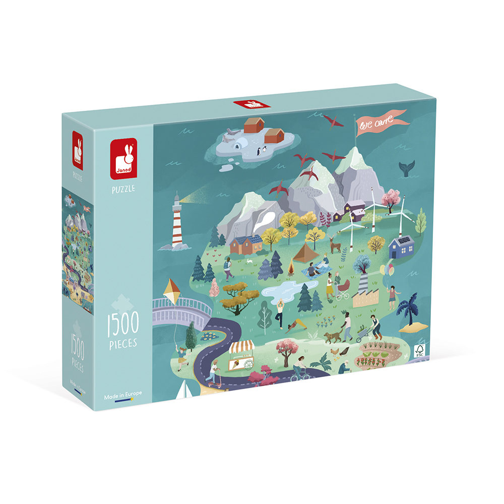 Image de  Puzzle évasion 1500 pièces 