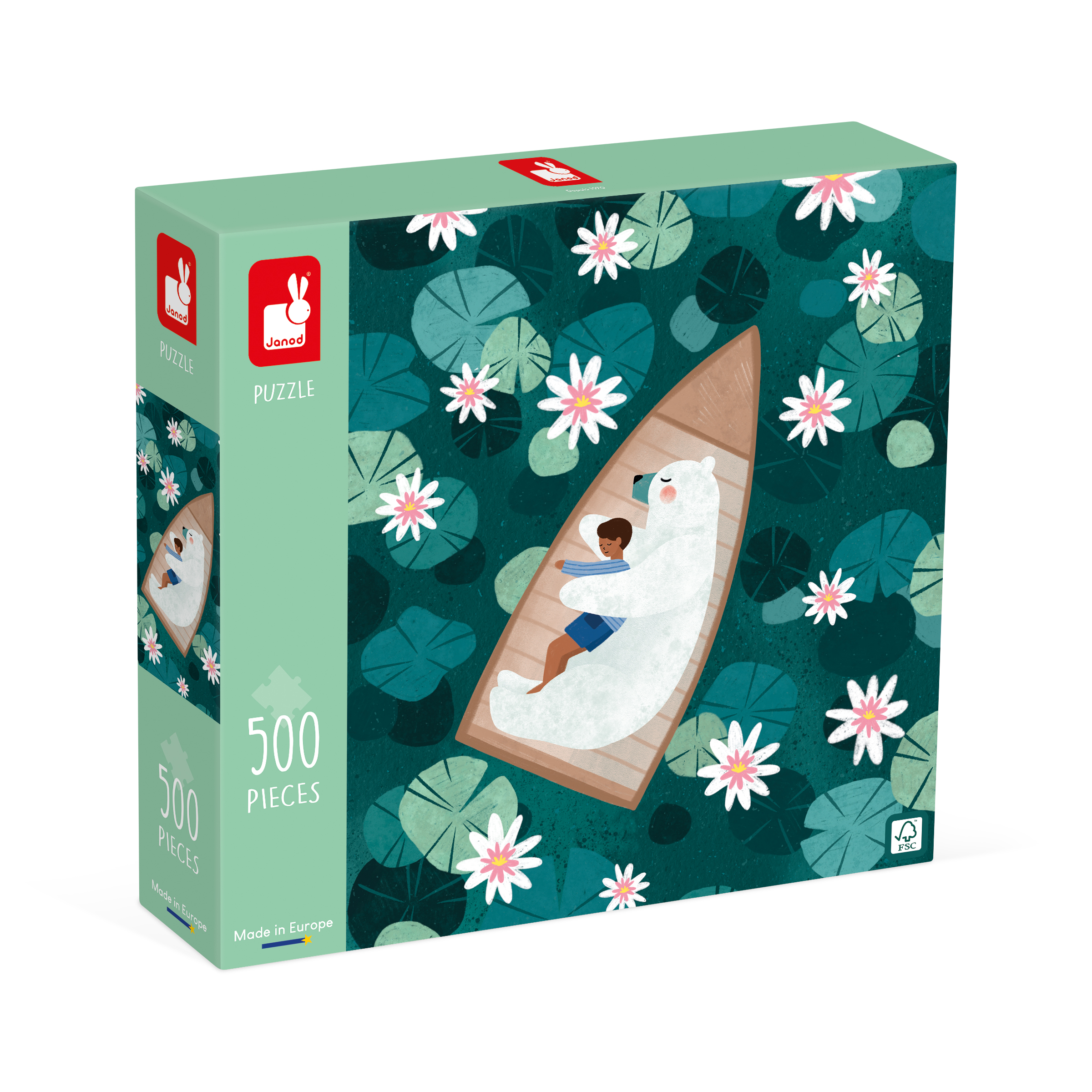 Image de  Puzzle les nénuphars 500 pièces 