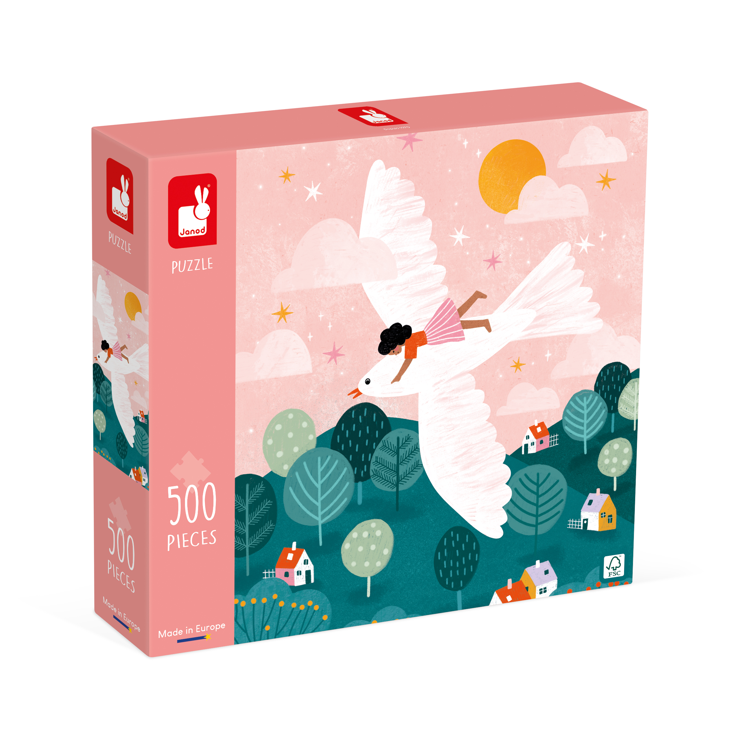 Image de  Puzzle la colombe 500 pièces 