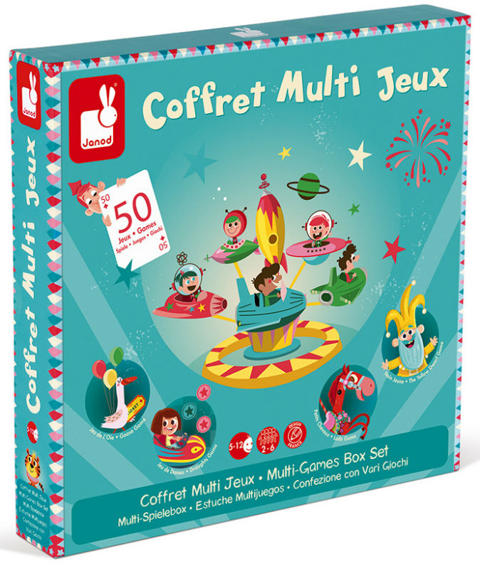 Image de  Coffret multi jeux carrousel 