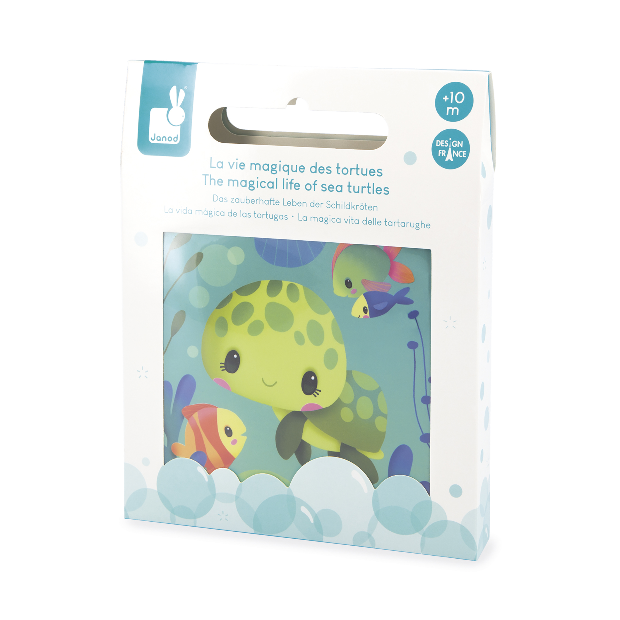 Image de  Mon livre de bain la vie magique des tortues. 