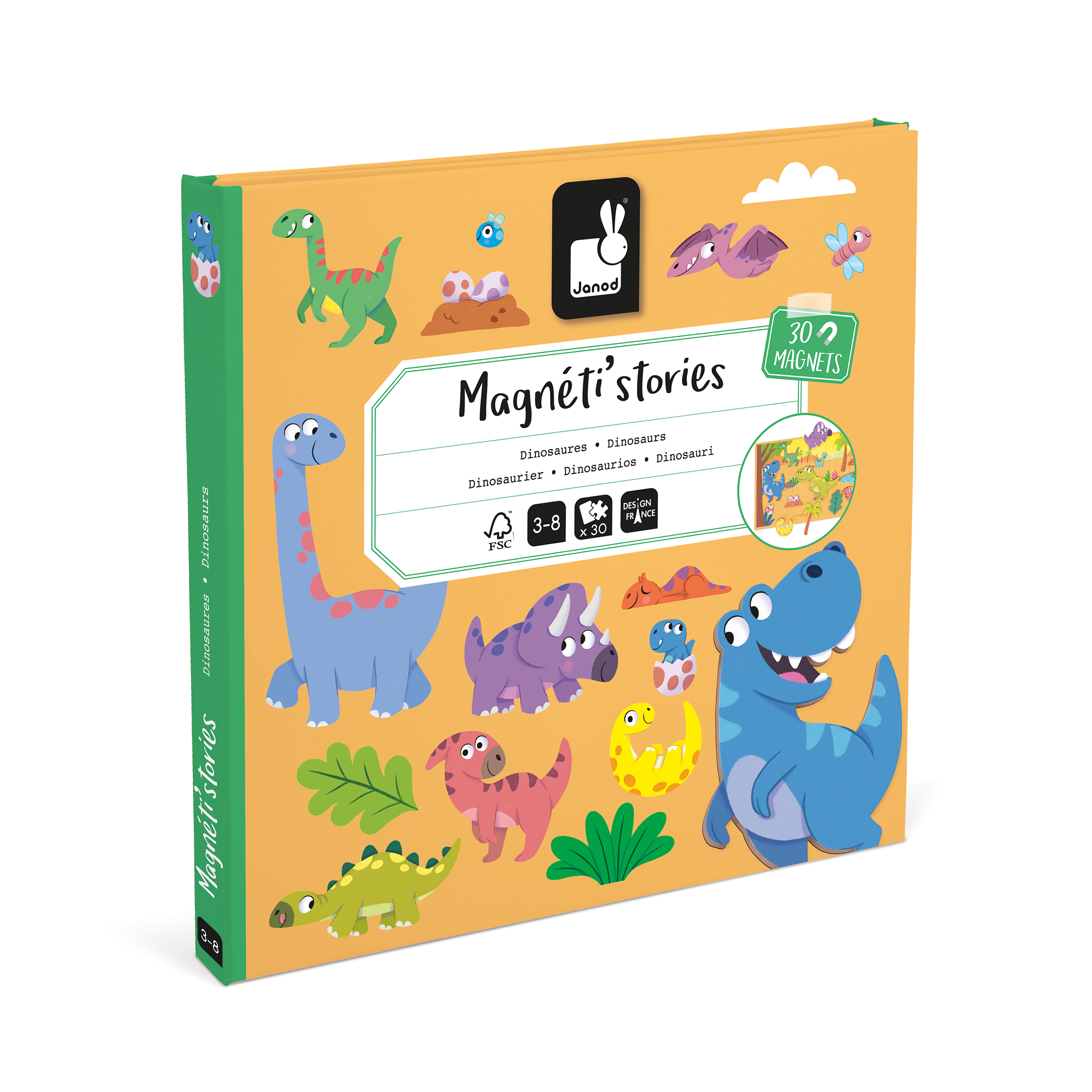 Image de  Magnéti'stories les dinosaures 