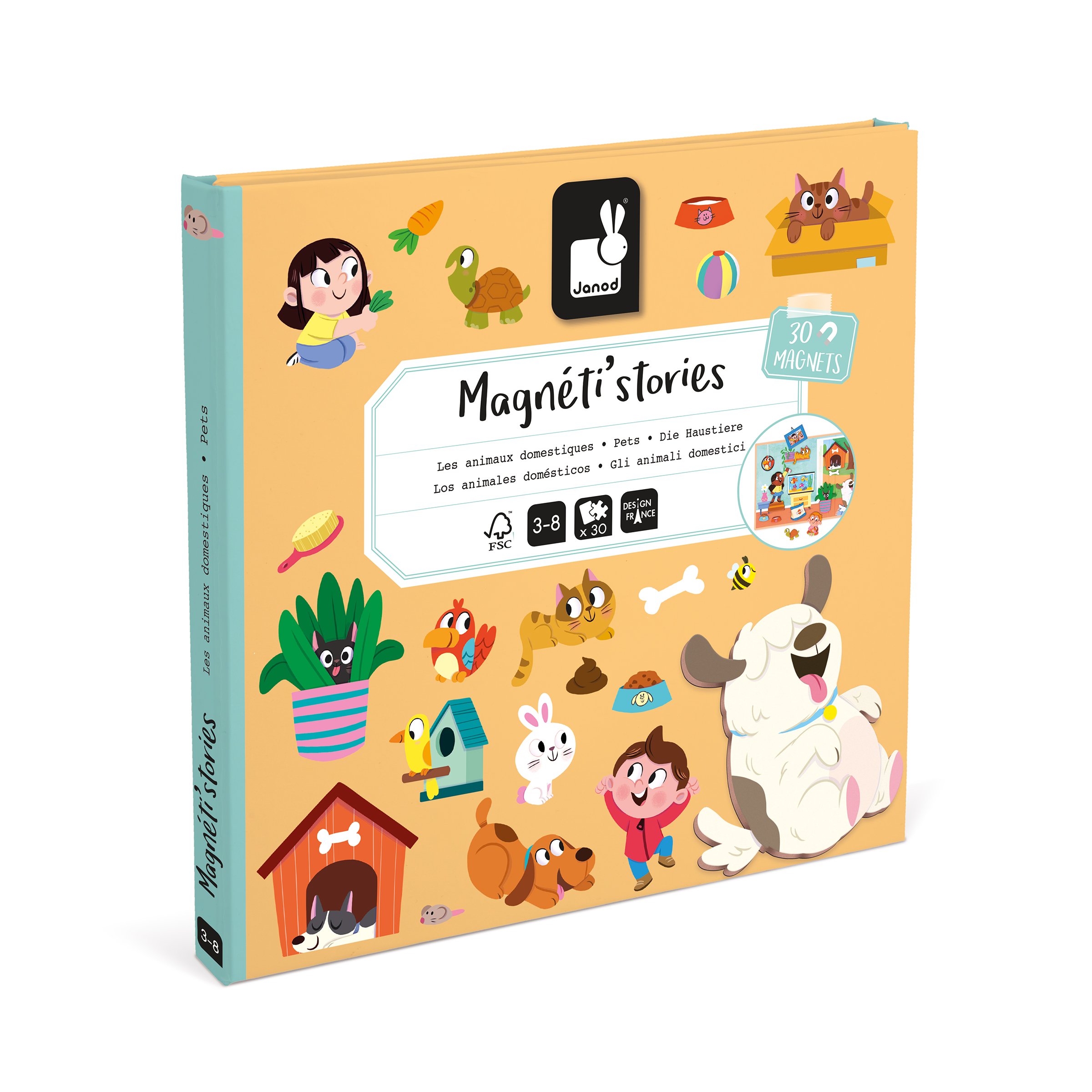 Image de  Magnéti'stories les animaux domestiques 