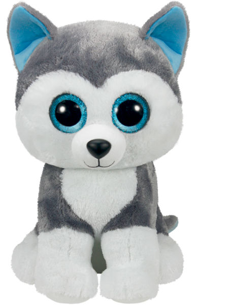 Image de  Petite peluche Ty Beanie Boo's husky Slush 