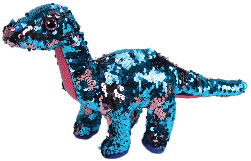 Image de  Moyenne peluche Ty Flippables dinosaure Tremor 