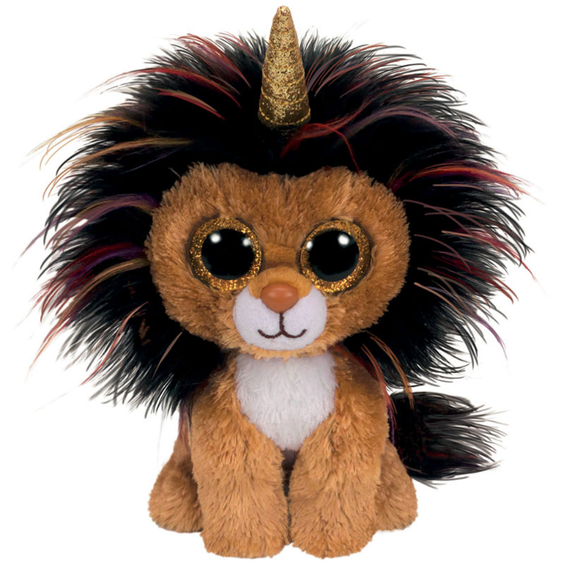 Image de  Moyenne peluche Ty Beanie Boo's lion Ramsey 