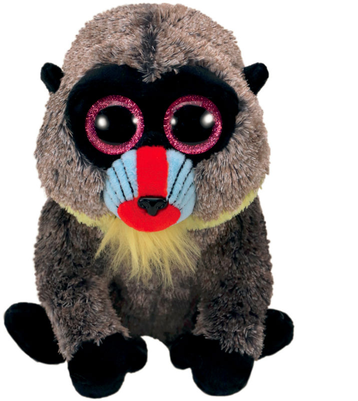 Image de  Petite peluche Ty Beanie Boo's babouin Wasabi 