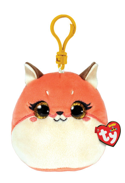 Image de  Porte clé peluche Ty Squish A Boos renard Roxie 