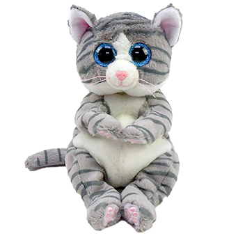 Image de  Petite peluche TY Beanie Bellies chat Mitzi 