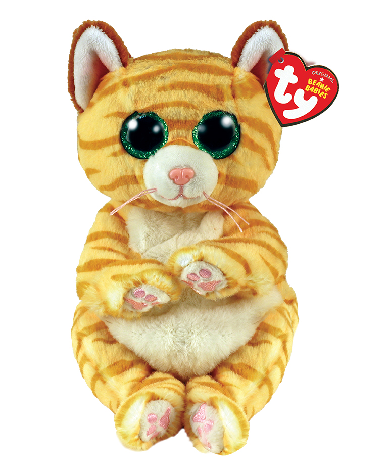 Image de  Petite peluche TY Beanie Bellies chat Mango 