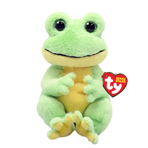 Image de  Petite peluche Ty Beanie Bellies grenouille Snapper 
