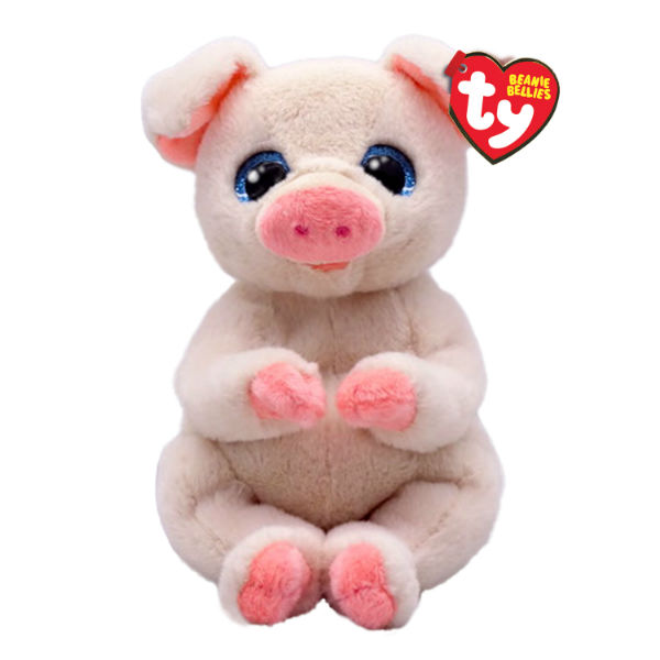 Image de  Petite peluche Ty Beanie Bellies cochon Pénélope 
