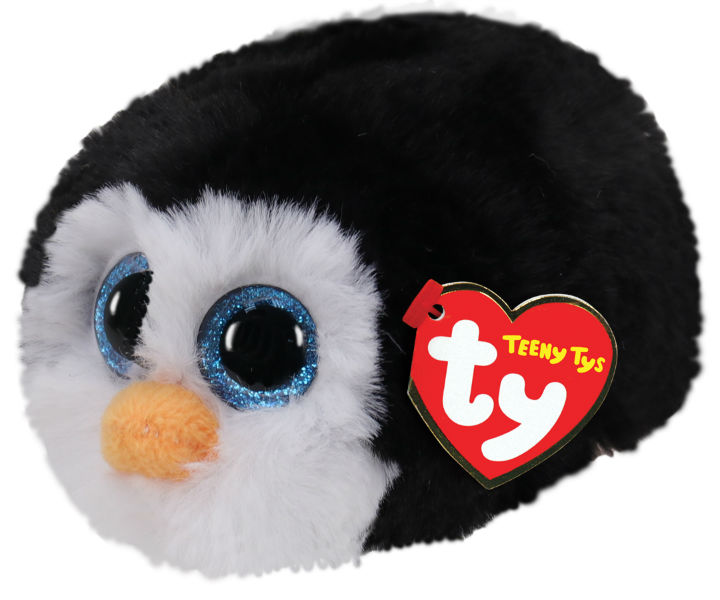 Image de  Petite peluche Ty pingouin Waddles 