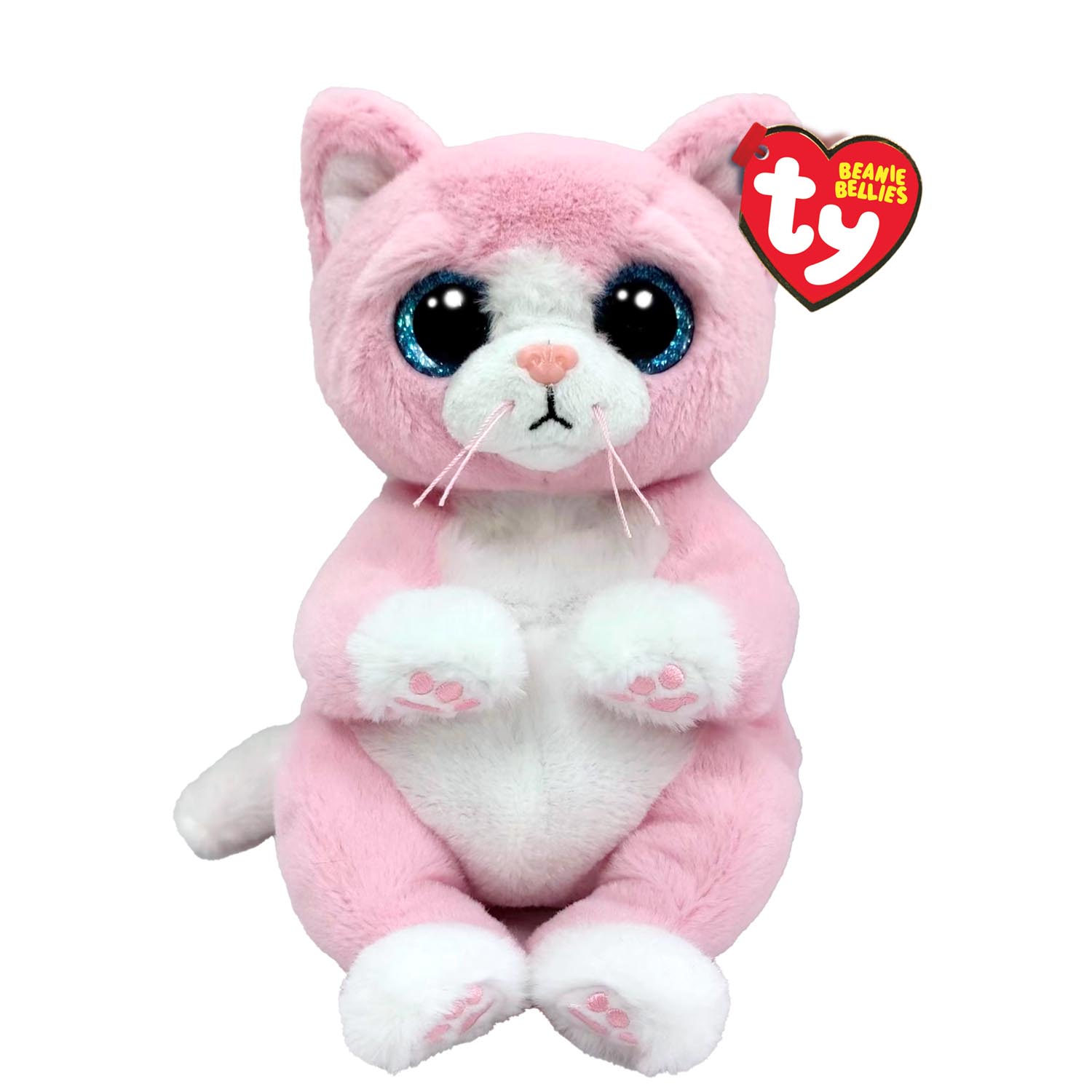 Image de  Petite peluche TY Beanie Bellies chat Lillibelle 