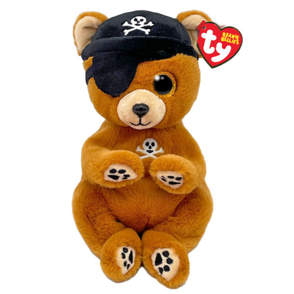 Image de  Petite peluche Ty Beanie Bellies ours Scully 