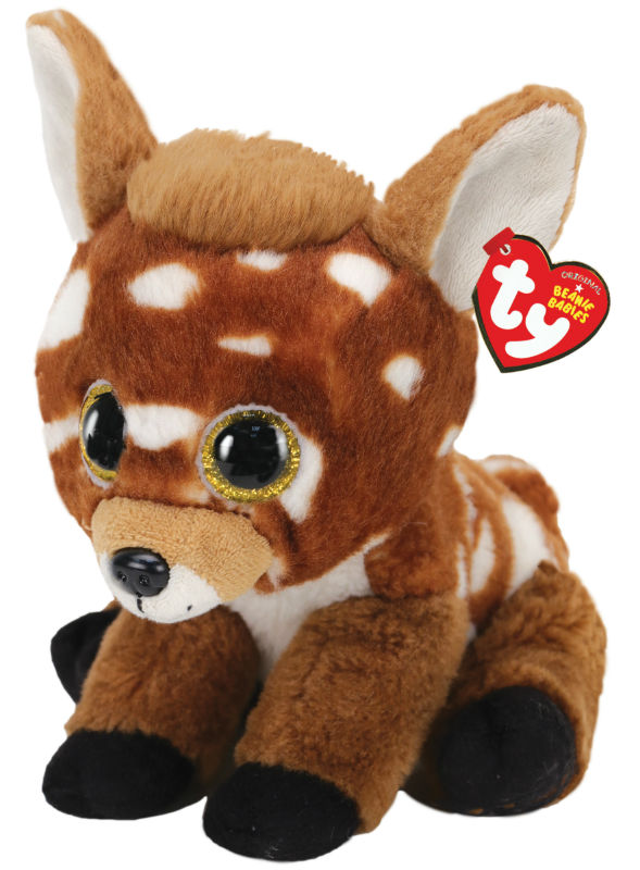 Image de  Moyenne peluche Ty Beanie Babies renne Buckley 