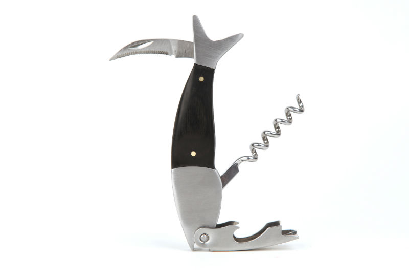 Image de  Tire-bouchon poisson bois 