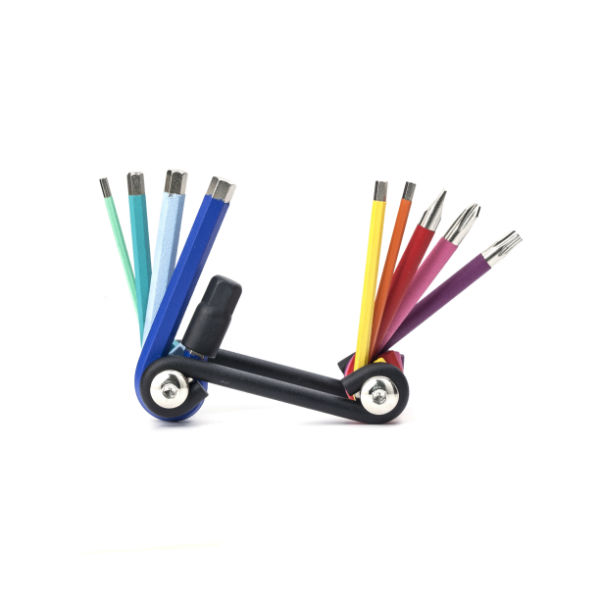 Image de  Ensemble d'outils multifonctions arc-en-ciel 