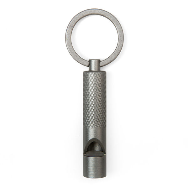 Image de  Mini porte-clés sifflet 
