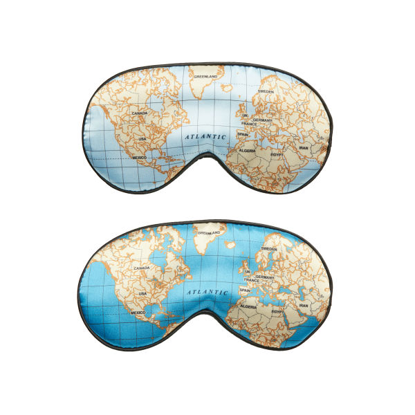 Image de  Masque de sommeil carte monde 
