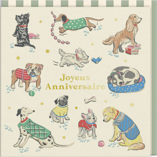 Image de  Carte double Cath Kidston 10,5x10,5 