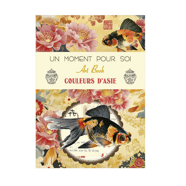 Image de  Carnet Art Book 15x21 40 pages asie 