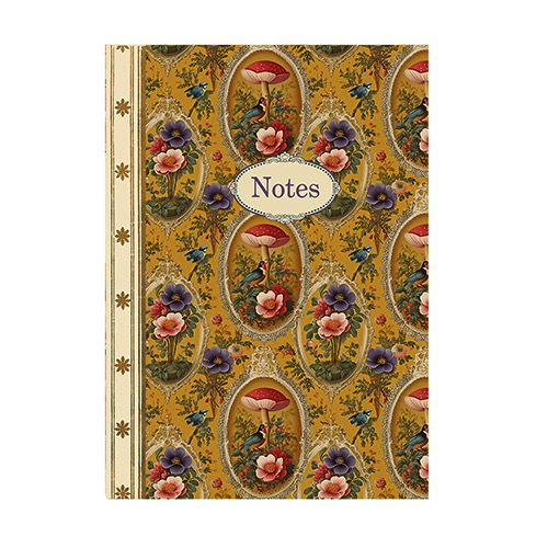 Image de  Cahier à thème 15x21 48 pages notes Pattern automne 