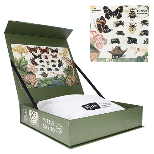 Image de  Puzzle Horizontale 1000 pièces The Dybdahl papillons 