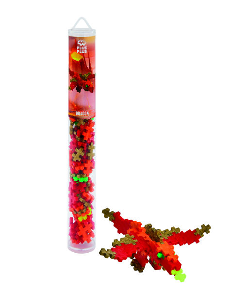 Image de  Tube Plus Plus dragon - 100 pièces 