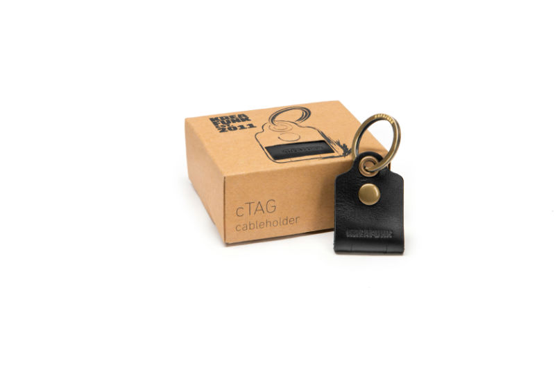 Image de  Porte cle organisateur de cables ctag noir 