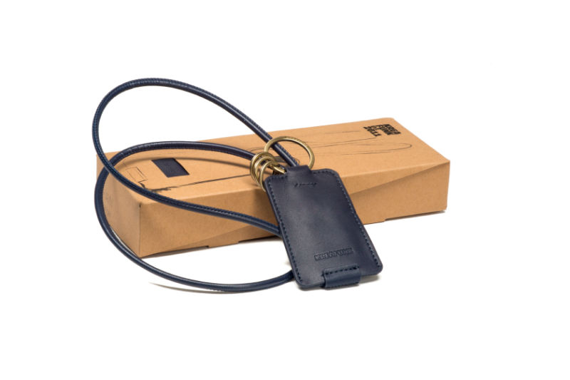 Image de  Porte cle cchain av cable 2en1 m.usb/ligh bleu 