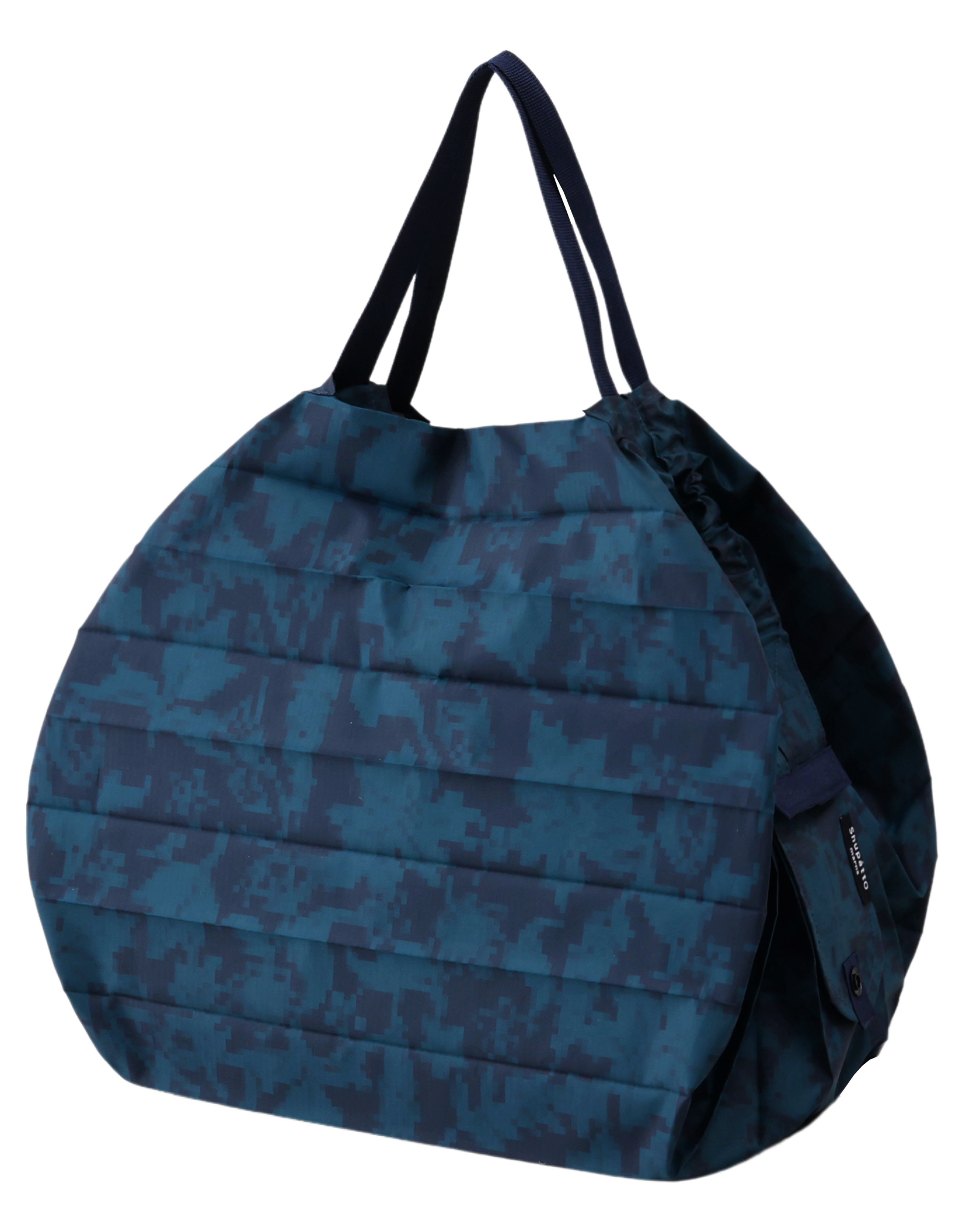 Image de  Sac de shopping japonais recyclé Shupatto taille M - Deep Forest 