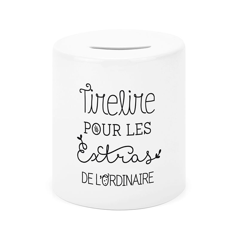 Image de  Tirelire pour les extras 