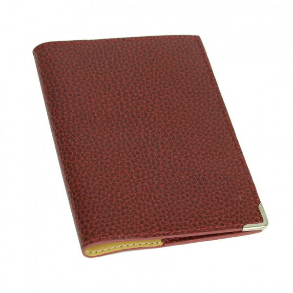 Image de  ETUI PASSEPORT CUIR BORDEAU 
