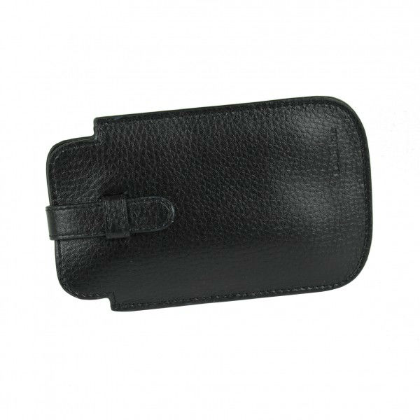 Image de  Etui smartphone cuir noir 